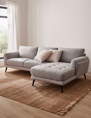 LUCA Furniture Hendrix Fabric 2.5 Seater with Right Hand Chaise product photo