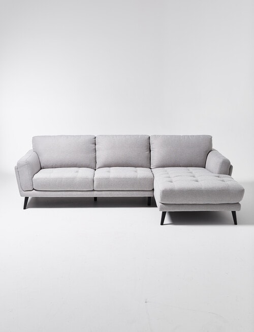 LUCA Hendrix III Fabric 2.5 Seater with Right Hand Chaise product photo View 02 L