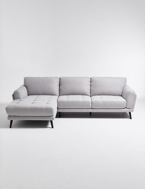 LUCA Furniture Hendrix Fabric 2.5 Seater with Left Hand Chaise product photo View 02 L
