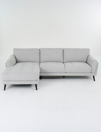 LUCA Furniture Hendrix Fabric 2.5 Seater with Left Hand Chaise product photo