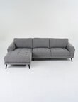 LUCA Furniture Hendrix Fabric 2.5 Seater with Left Hand Chaise product photo