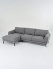 LUCA Furniture Hendrix Fabric 2.5 Seater with Left Hand Chaise product photo View 02 S