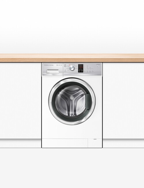 Fisher & Paykel 9kg Front Load QuickSmart Washing Machine, White, WH9060J3 product photo View 02 L