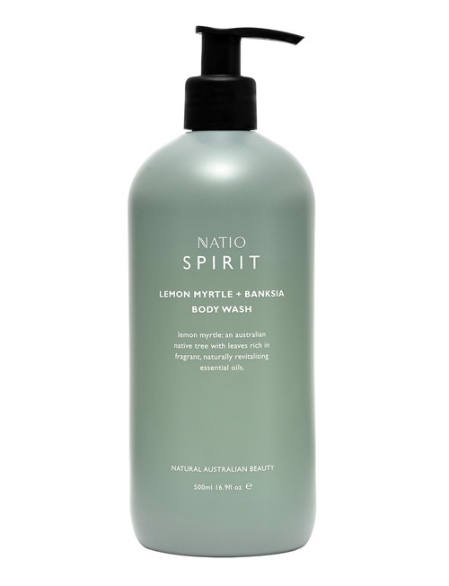 Natio Spirit Lemon Myrtle & Banksia Body Wash, 500ml product photo