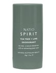 Natio Spirit Tea Tree & Lime Deodorant, 50g product photo