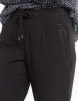 Whistle Soft Jogger Pant, Regular Length, Black product photo View 04 S