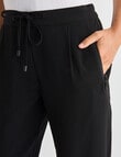 Whistle Soft Jogger Pant, Regular Length, Black product photo View 04 S
