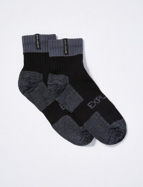 Bonds 2-Pack Tough Quarter Crew Socks product photo
