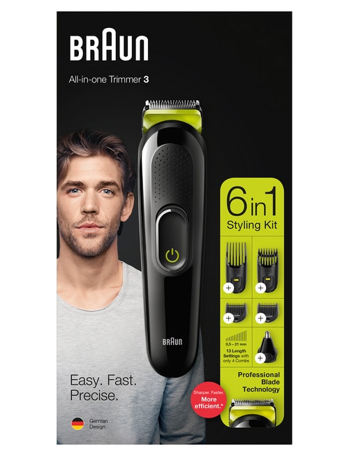 Braun All-In-One Trimmer Styling Kit, MGK3221 product photo View 02 L
