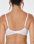 Bendon Embrace Full Coverage Bra, White, A-DD product photo View 03 S