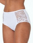 Bendon Embrace Full Brief, White product photo View 02 S