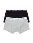 Jockey Trunk, 2-Pack, Black & Grey, 3-16 product photo