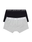 Jockey Trunk, 2-Pack, Black & Grey, 3-16 product photo View 02 S