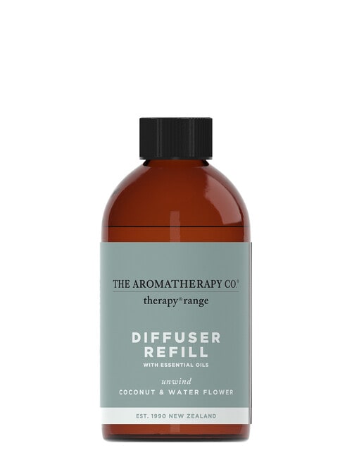 The Aromatherapy Co. Therapy Diffuser Refill, Unwind, Coconut & Water Flower, 250ml product photo