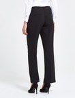 Oliver Black Two-Way-Stretch Classic Pant, Longer-Length, Black product photo View 02 S