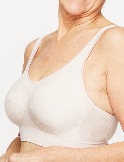 Playtex Comfort Revolution FlexFit Bra, Sandshell product photo View 02 L