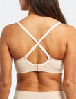 Lyric Post Surgery Wirefree Soft Contour Bra, A-D, Nude/Blush product photo View 03 S