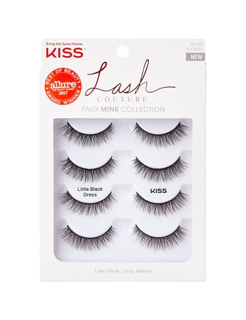 Kiss Nails Lash Couture Multi Pack, Little Black Dress product photo