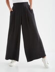 Whistle Regular-Length Wide Leg Pant, Black product photo View 03 S