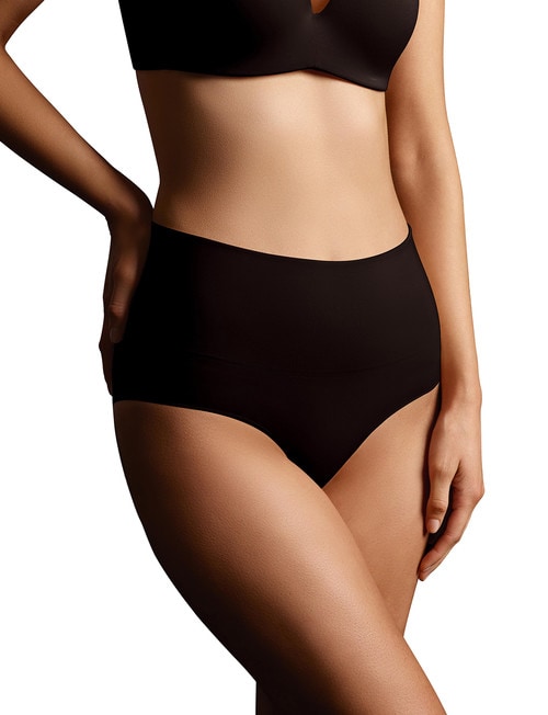 Ambra Seamless Smoothies Full Brief, 2-Pack, Black product photo