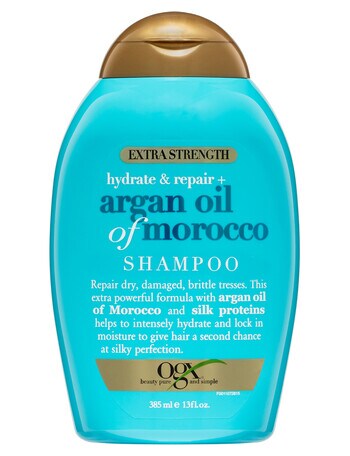 OGX Argan Oil Morocco Extra-Strength Shampoo, 385mL product photo