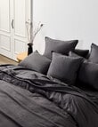 Domani Toscana Euro Pillowcase, Slate product photo View 02 S