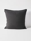 Domani Toscana Euro Pillowcase, Slate product photo View 04 S