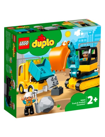 LEGO DUPLO Truck & Tracked Excavator, 10931 product photo