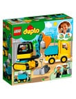 LEGO DUPLO Truck & Tracked Excavator, 10931 product photo View 02 S