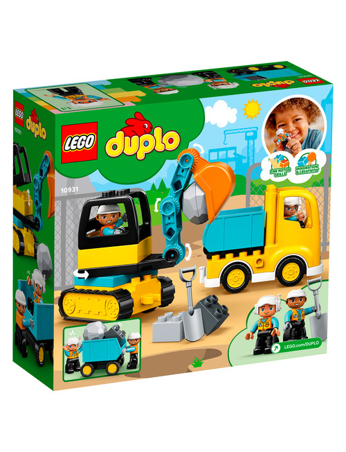 LEGO DUPLO Truck & Tracked Excavator, 10931 product photo View 02 L