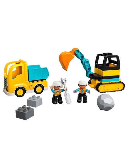 LEGO DUPLO Truck & Tracked Excavator, 10931 product photo View 03 L