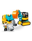 LEGO DUPLO Truck & Tracked Excavator, 10931 product photo View 04 S