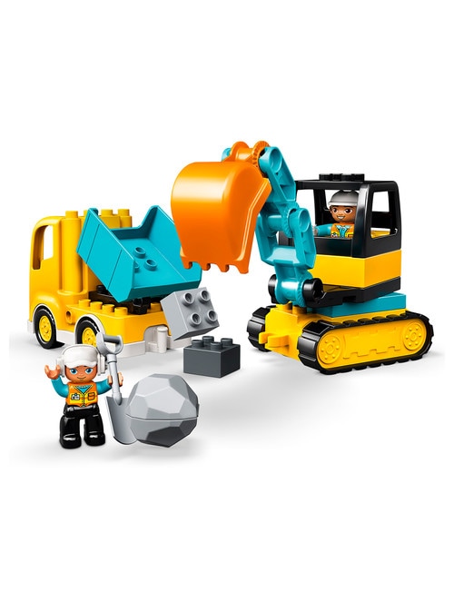LEGO DUPLO Truck & Tracked Excavator, 10931 product photo View 04 L