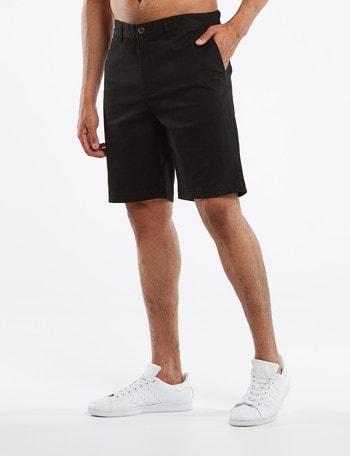 Gasoline Stephan Chino Short, Black product photo