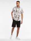 Gasoline Stephan Chino Short, Black product photo View 03 S