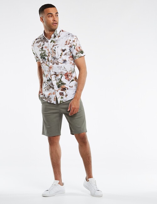 Gasoline Stephan Chino Short, Khaki product photo View 03 L