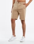 Gasoline Stephan Chino Short, Tan product photo