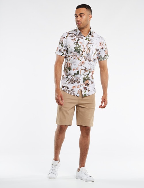 Gasoline Stephan Chino Short, Tan product photo View 03 L