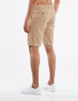 Gasoline Stephan Chino Short, Tan product photo View 02 S