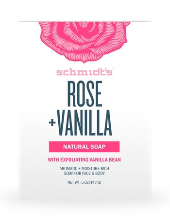 Schmidt's Soap Bar, Rose Vanilla, 142g product photo