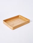Alex Liddy Karira Bamboo Tray, Rectangular, 40cm product photo