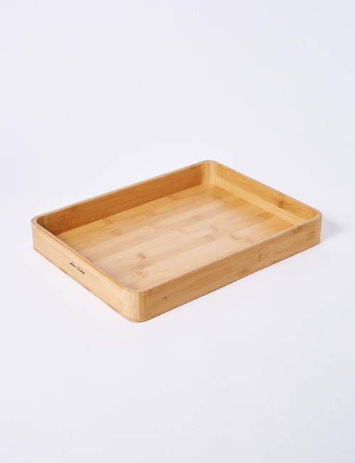 Alex Liddy Karira Bamboo Tray, Rectangular, 40cm product photo