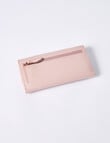 Carte Leather Trifold Wallet, Blush product photo View 02 S