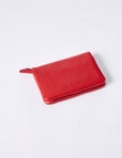 Carte Leather Zip & Dome Wallet, Tango Red product photo