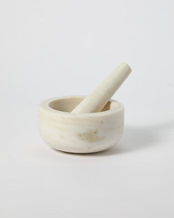 Baccarat Spice Market Carrara Mortar & Pestle, 14cm product photo