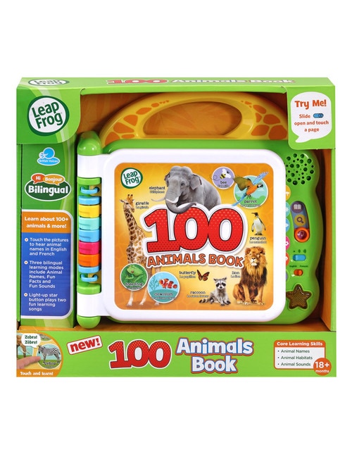 Leap Frog 100 Animals Book - Infants & Preschool