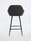 LUCA Jameson Barstool, Charcoal product photo View 03 S