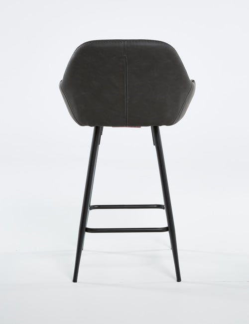 LUCA Jameson Barstool, Charcoal product photo View 03 L