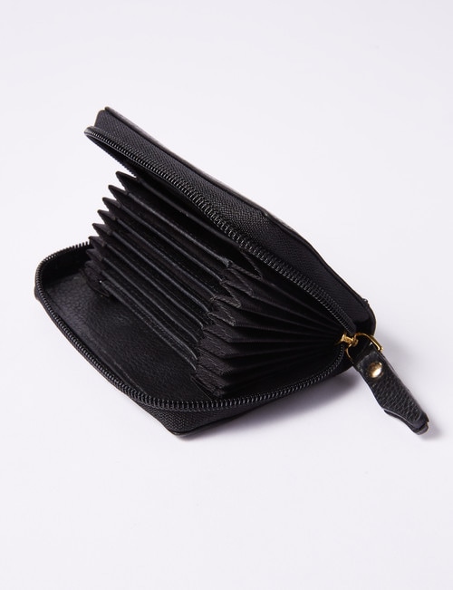 Carte Small Zippy Wallet, Black product photo View 03 L