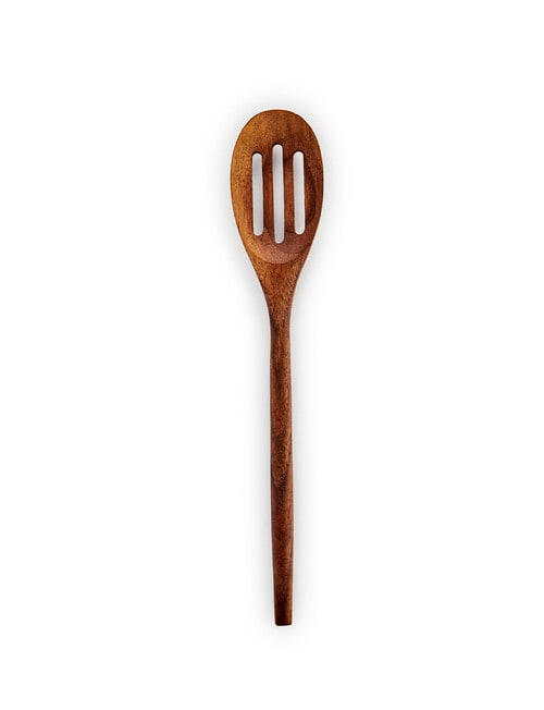 Capital Kitchen Walnut Wood Slotted Spoon, 30.5cm product photo